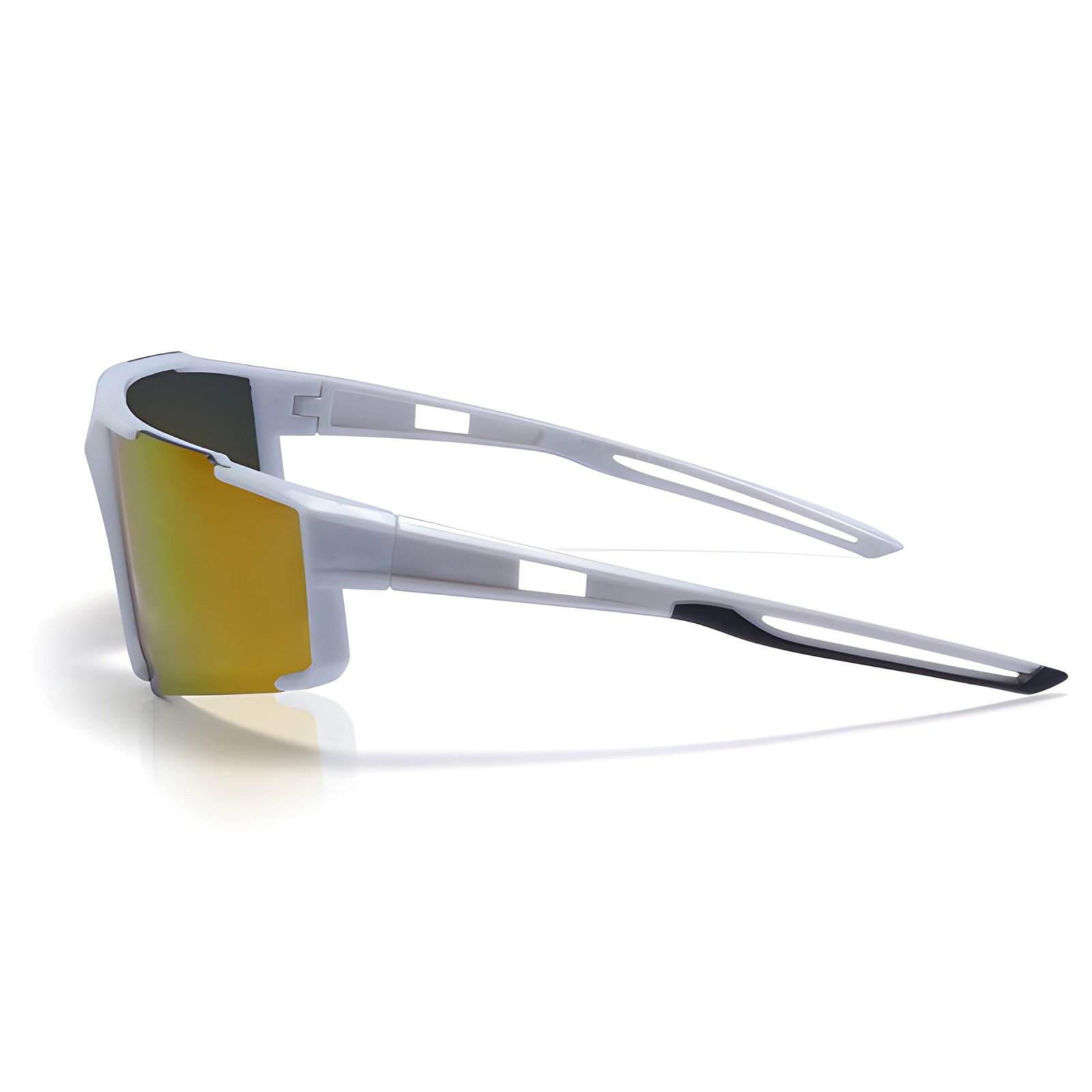 Play White UV Protection Sports Sunglasses – Modern White Frame with HD Lenses for Men & Women - Image 4