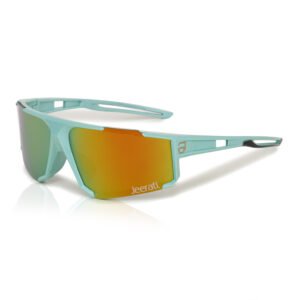 Play Aqua Green UV Protection Sports Sunglasses – Stylish Frame for Men & Women