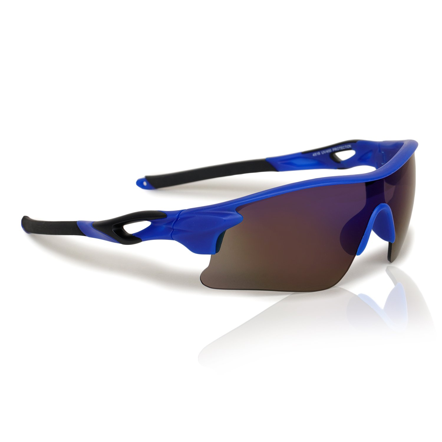 Blue Black UV Protection Sports Sunglasses – Stylish Frame for Men & Women - Image 3