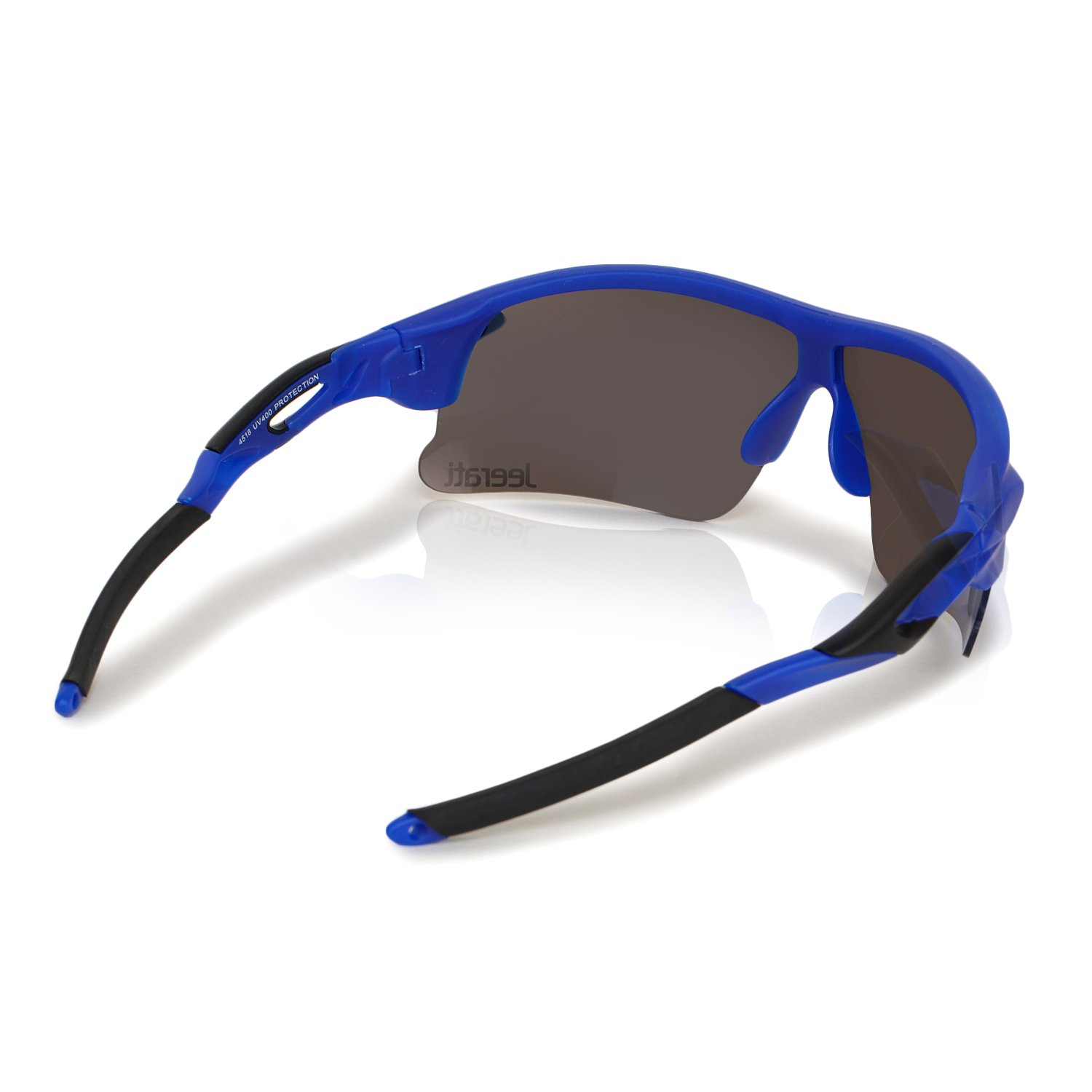 Blue Black UV Protection Sports Sunglasses – Stylish Frame for Men & Women - Image 4