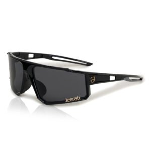 Play Black UV Protection Sports Sunglasses – Stylish Frame for Men & Women